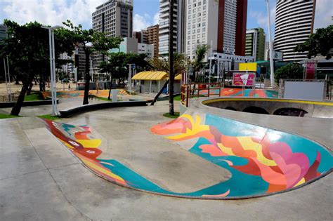 Beira Mar Novo Parque De Skate Conclu Do Em Fortaleza Veja Fotos