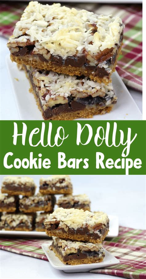 Easy Hello Dolly Bars Recipe Kitchen Fun With My Sons