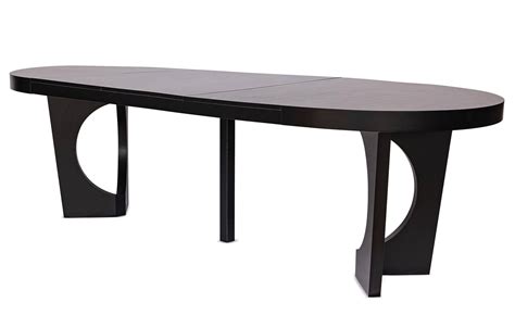 Table Ronde Extensible Kalipso Noir