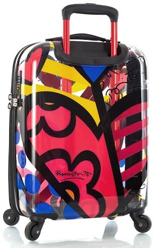 Britto By Heys A New Day 21 Transparent Case Carry On Luggage