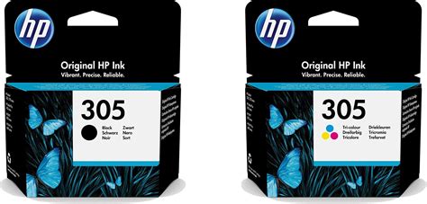 HP Ink 3YM61AE 3YM60AE 305 Multipack Original Tintenpatronen Schwarz