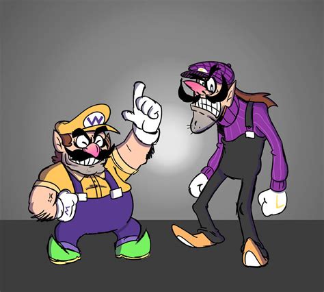 Wario Waluigi By Donkeyshspittle On Deviantart