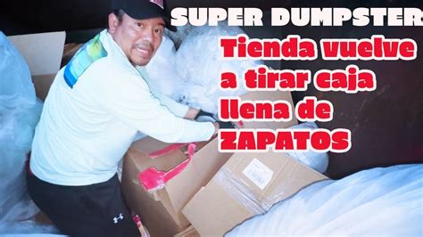 Wow Super Dumpster Trabajadores Volvieron A Tirar Caja Llena De