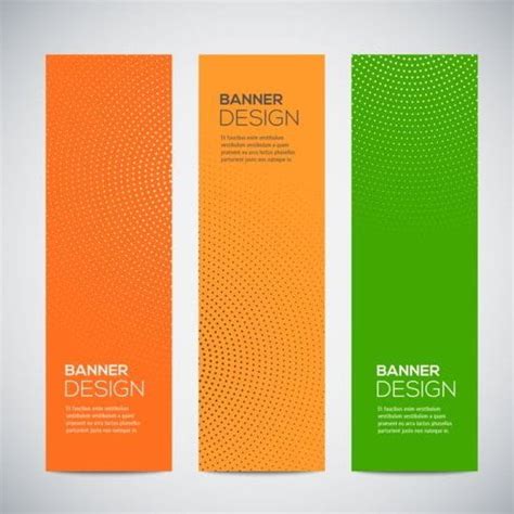 Modern Vertical Banners Abstract Vector Eps Uidownload