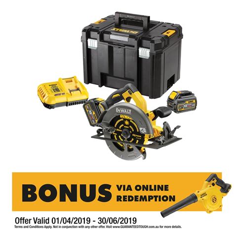 Dewalt Mm V Xr Flexvolt Cordless Circular Saw Kit Bunnings Warehouse