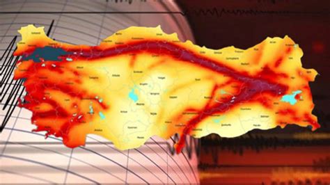 Türkiye Deprem Haritası Deprem Tehlike Haritasındaki Renklerin