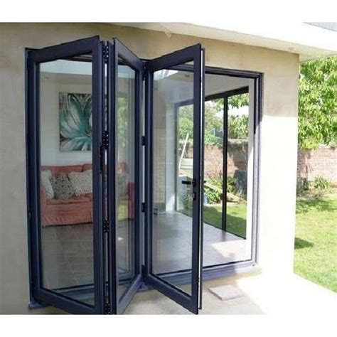 Brand Prominance Grey Slide Fold Upvc Door For Home Exterior At Rs