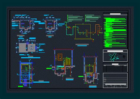 Sub Estacion Electrico Tipo Pedestal En AutoCAD Librería CAD