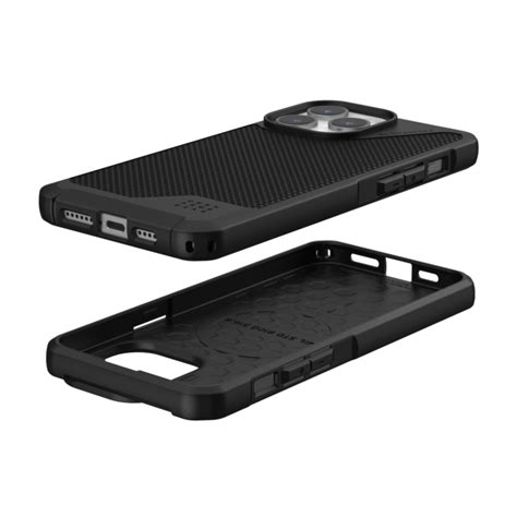 UAG Metropolis LT MagSafe Case For IPhone 15 Pro Max Kevlar Black