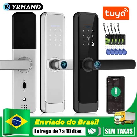 Digital Eletr Nico Smart Door Lock Aplicativo De Impress O Digital