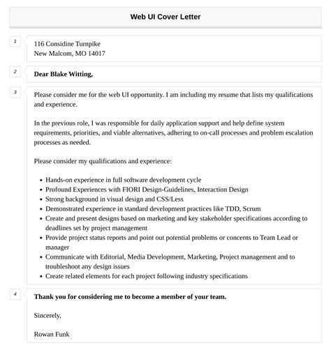 Web Ui Cover Letter Velvet Jobs