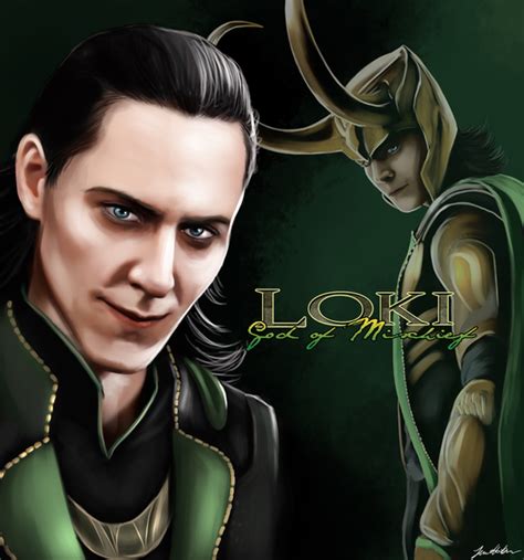 Loki The God Of Mischief By Sugarpoultry On DeviantArt