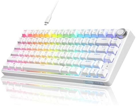 Amazon In Buy RK ROYAL KLUDGE R75 Mechanical Keyboard With Volumn Knob