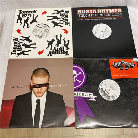 30x Hip Hop Rap R N B Vinyl Maxis DJ Promos NAS DRE BUSTA RHYMES EMINEM