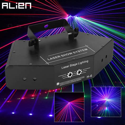 Rgb Full Color Beam Line Scanner Lens Dmx Stage Laser Projector