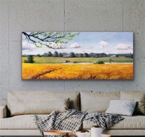 Customised Oil Painting Handpainted Art Canvas Harvest Fengshui