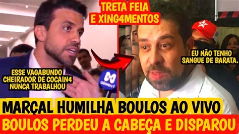 Deu Ruim Pablo Mar Al Humilha Boulos Ao Vivo E Recebe No Meio Sem