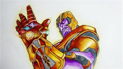 Drawing New Thanos Infinity Gauntlet Mode From Fortnite Pekart