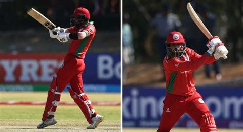 Zeeshan Maqsood leads from the front as Oman stun Ireland by five ...