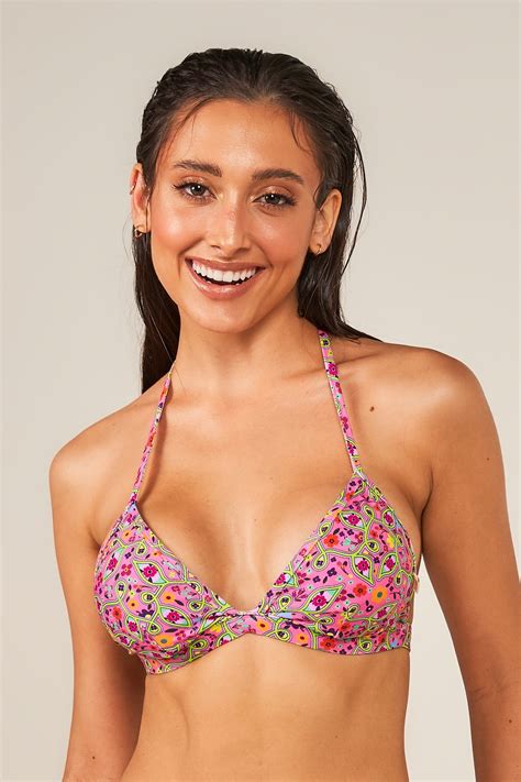 Suti Biqu Ni Fixo Liberty Rosa Ilha Bikini