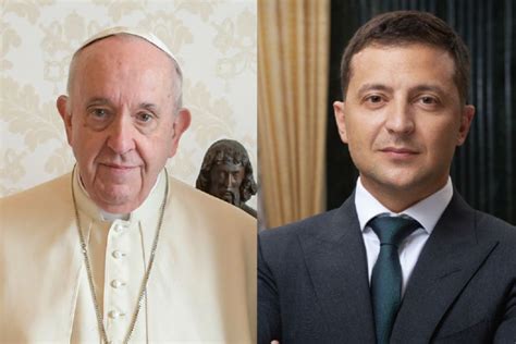 President Zelenskyy Thanks Pope Francis For Praying For Ukraine