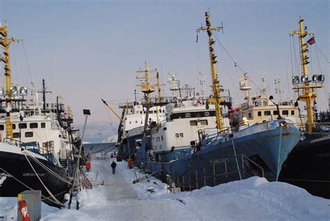 Europe Russian Trawlers In Kirkenes Norway Martin Flickr