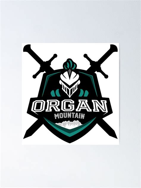 "Organ Mountain HS " Poster for Sale by neoteric1985 | Redbubble