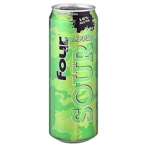 Four Loko Beer Sour Apple Oz Beer Wine Spirits Elmer S