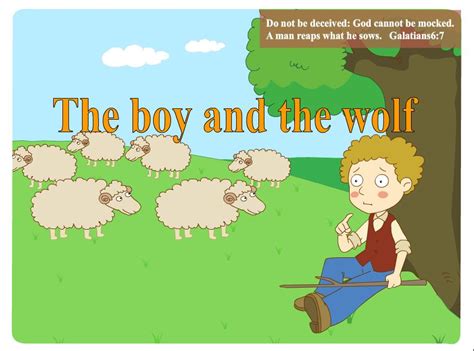 The Boy And The Wolf Praise Jesus