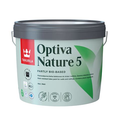 Farba Tikkurila Optiva Nature 2 7 l biała mat Leroy Merlin