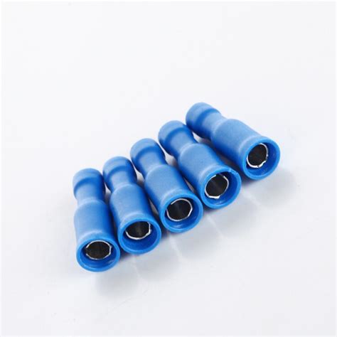 Ym Terminal Connectors Set Bag Blue Female With Male Bullet Shape