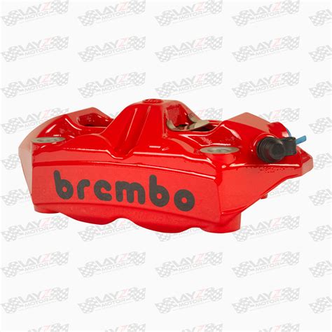 Brembo Kaliper M Mm Red Black Right Layz Motor