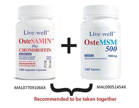 Ostesamin Plus Chondroitin Livewell2u