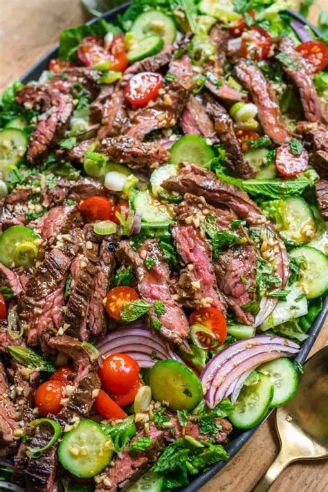 Thai Beef Salad Recipe Dinner Then Dessert