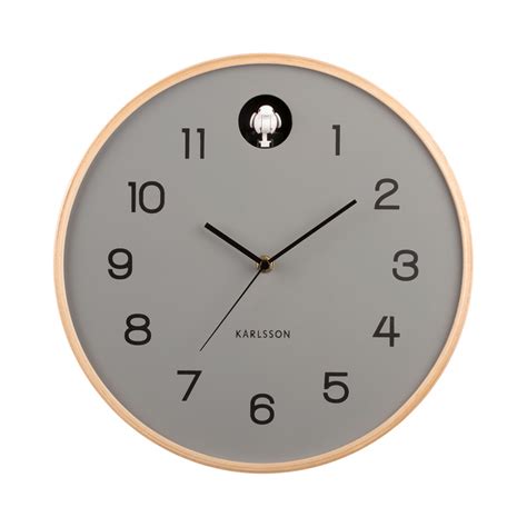 Karlsson Natural Cuckoo Wall Clock Jarrolds Norwich