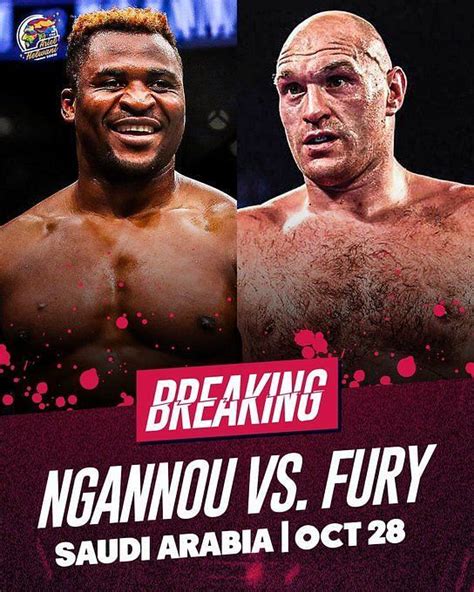 Tyson Fury Vs Francis Ngannou Height And Reach Comparison What Are The Differences In Stats