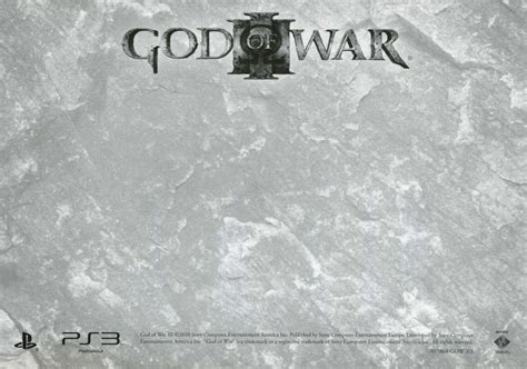 God Of War III Collector S Edition Cover Or Packaging Material