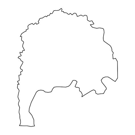 Premium Vector Irbid Governorate Map Administrative Division Of Jordan