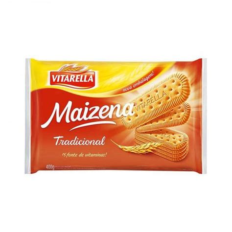 Biscoito Vitarella Maizena 400g Biscoito Bolacha Magazine Luiza