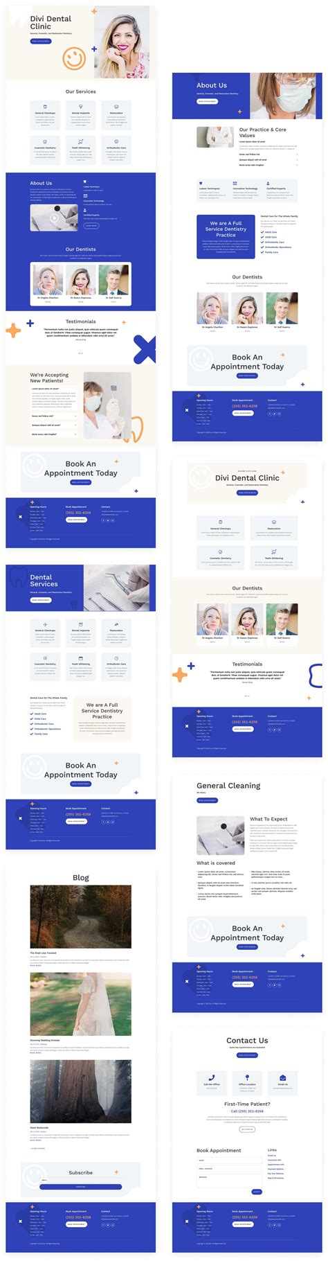 Get a Free Dental Office Layout Pack for Divi