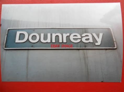 Photo Nameplate Dounreay Class 37 Loco No 37262 £1 20 Picclick Uk