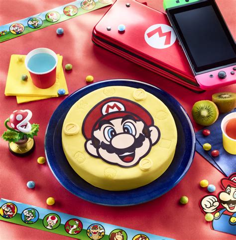 G Teau D Anniversaire Super Mario G Teau Nintendo Supergateaux