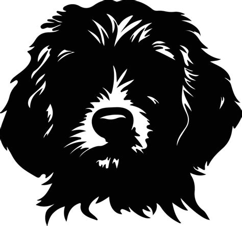 Cockapoo silhouette portrait 38494908 Vector Art at Vecteezy