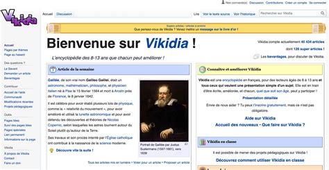 Vikidia Un Wikipédia Adapté Pour Les Enfants