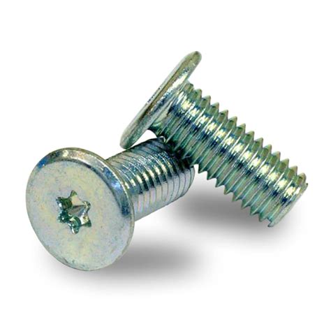 310slim Torx Six Lobe Star Hexalobular Drive Machine Screws Trivalent Chromate Plating M3 M4 M5