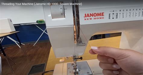 How To Thread Janome Sewing Machine A Step By Step Guide