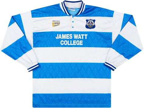 Greenock Morton Home L S Shirt L