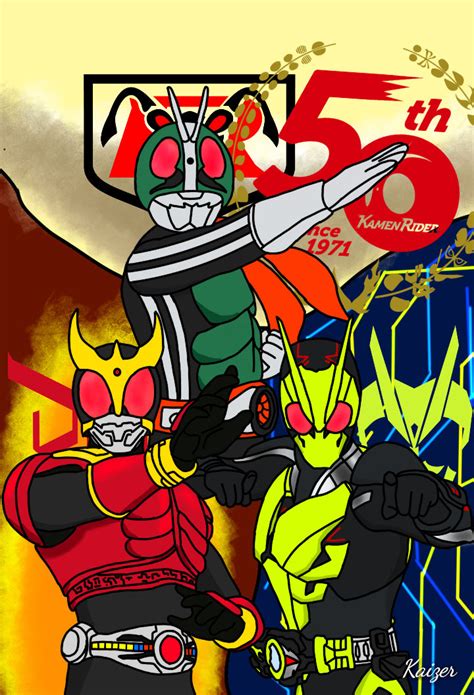 Kamen Rider 50th Anniversary by KaizerPrimitve on DeviantArt