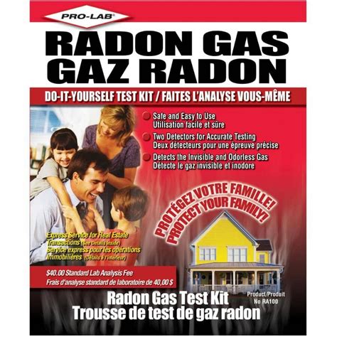 Shop Pro Lab Do It Yourself Radon Gas Detection Test Kit At New