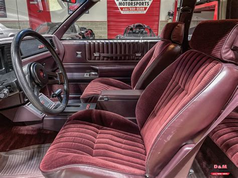 1985 Monte Carlo Ss Seat Upholstery Velcromag